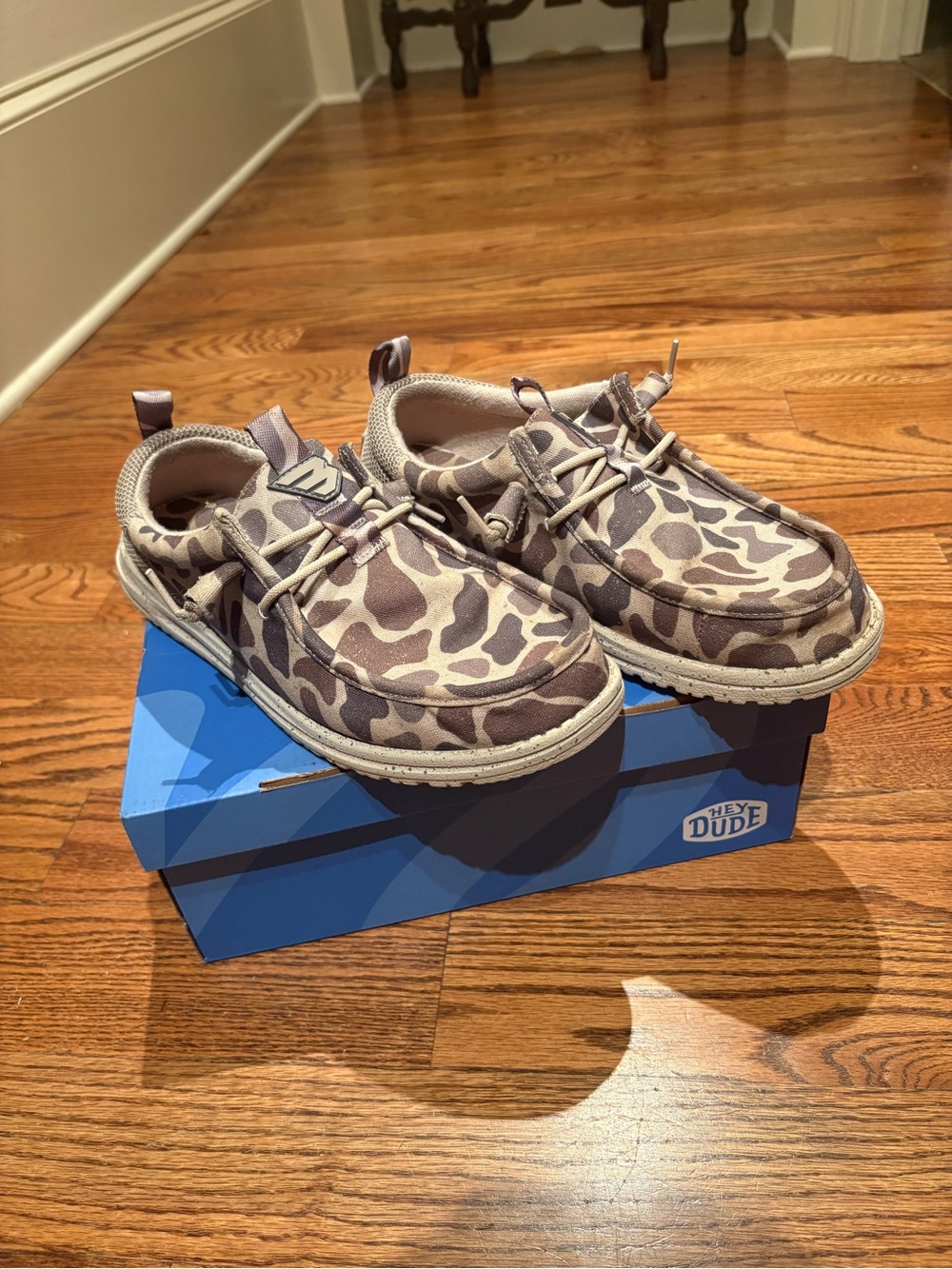 Burlebo Men Heydudes Size 10 Lightly Worn